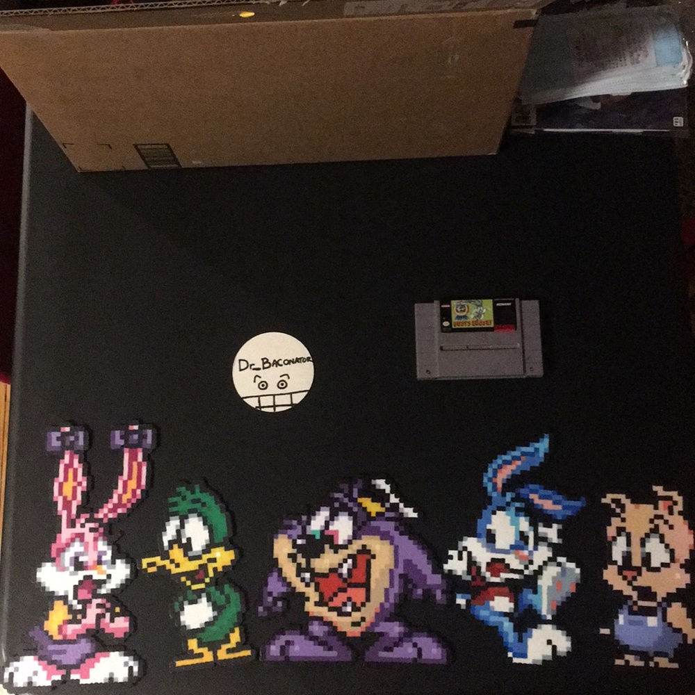 Full Set Tiny toons Perler Art